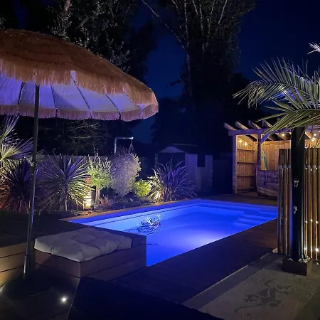 Villa De Charme 4 Etoiles Avec Piscine Privee Et Clim 8 Pers Pres Du Lac De Parentis Villa Parentis-en-Born