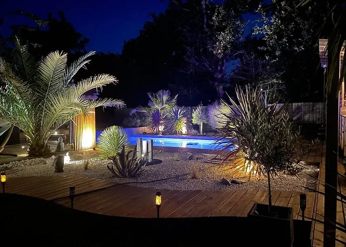 Villa De Charme Avec Piscine Privée Et Clim 8 Pers Près Du De